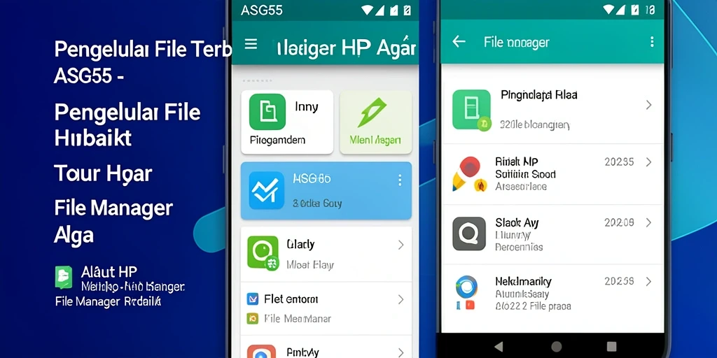 Screenshot ASG55 menampilkan antarmuka pengguna yang intuitif dan fungsional.