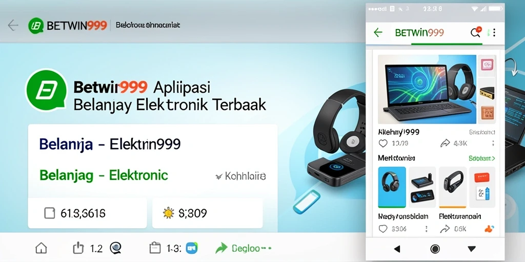 Antarmuka aplikasi BETWIN999 yang intuitif dan menarik.